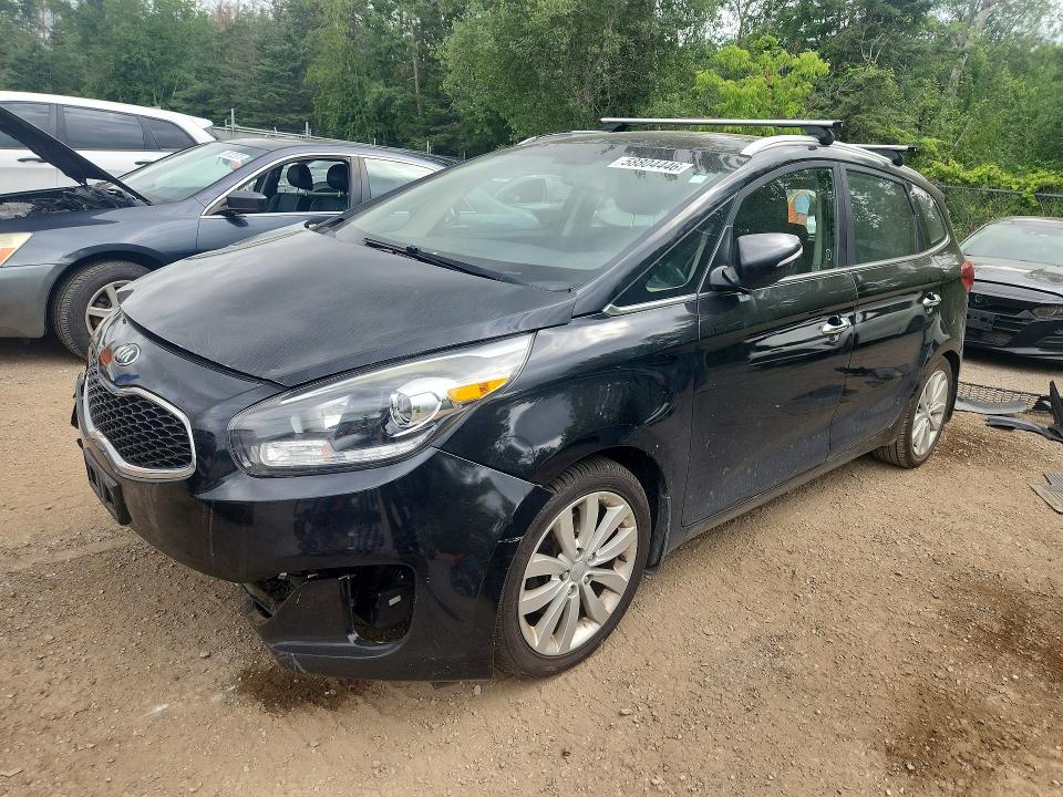 2016 Kia Rondo VIN KNAHU8A37G7160812 COPART salvage auction — FRONT END, ON - PERMIT NO BRAND - UNFIT, sold $400 on 2026-07-21 (photo 1)