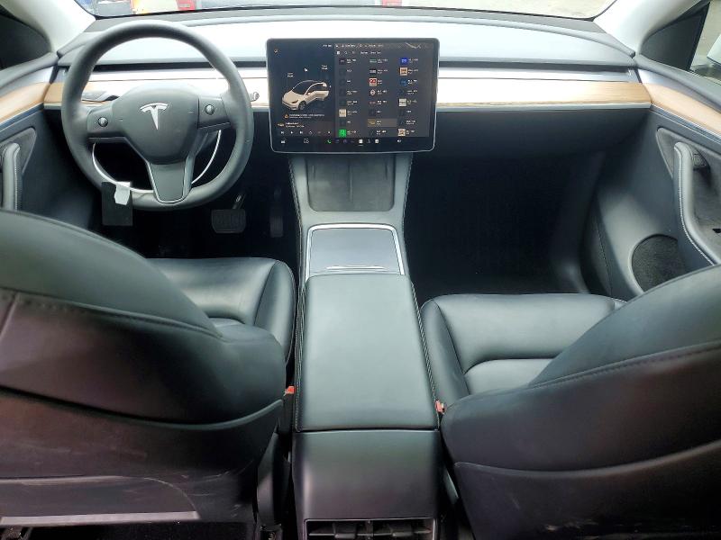 2023 Tesla Model y VIN 7SAYGDEE0PA154245 COPART salvage auction — REAR END, Ca - Salvage Certificate, sold $9,100 on 2026-07-15 (photo 8)