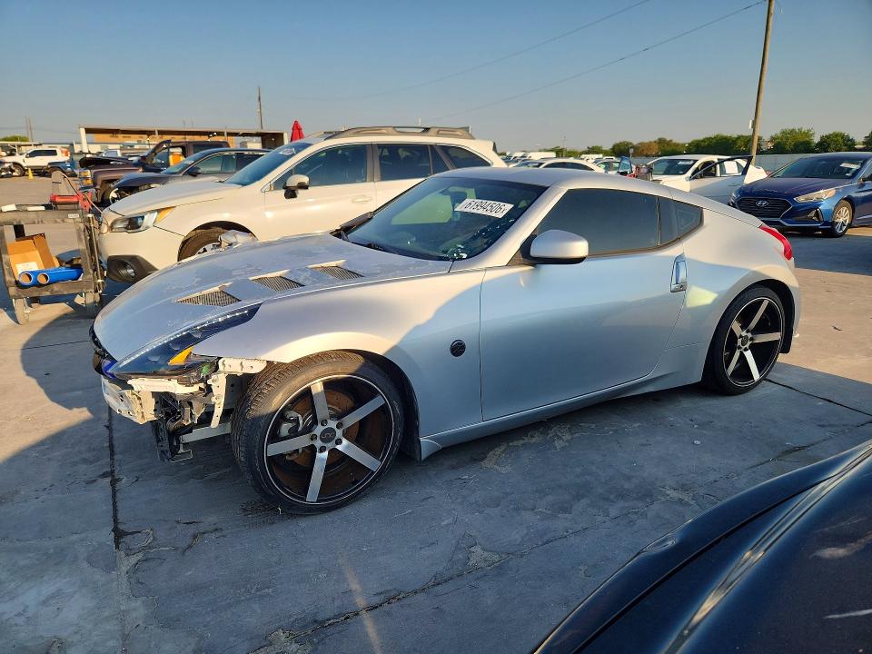 2017 Nissan 370z VIN JN1AZ4EHXHM953497 COPART salvage auction — FRONT END, Tx - Certificate Of Title (P), sold $7,800 on 2026-08-19 (photo 1)