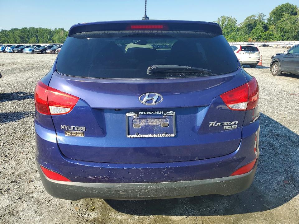 2013 Hyundai Tucson VIN KM8JU3ACXDU686660 COPART salvage auction — FRONT END, SC - CERTIFICATE OF TITLE, sold $3,390 on 2026-07-13 (photo 6)