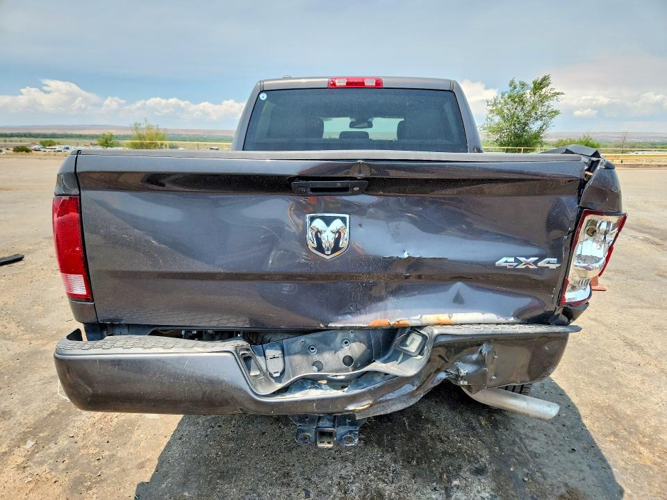2018 Ram VIN 1C6RR7KG7JS327976 COPART salvage auction — REAR END, Nm - Cert Of Title-Salvage, sold $650 on 2026-07-23 (photo 6)