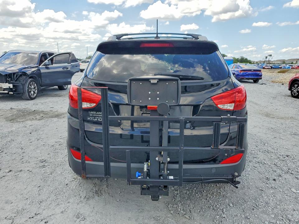 2013 Hyundai VIN KM8JU3AC3DU548362 COPART salvage auction — FRONT END, Fl - Cert Of Title Slvg Rebuildable, sold $1,850 on 2026-07-14 (photo 6)