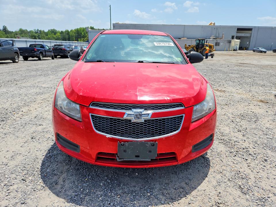 2014 Chevrolet Cruze VIN 1G1PA5SH8E7275277 COPART salvage auction — FRONT END, Va - Certificate Of Title, sold $300 on 2026-08-26 (photo 5)