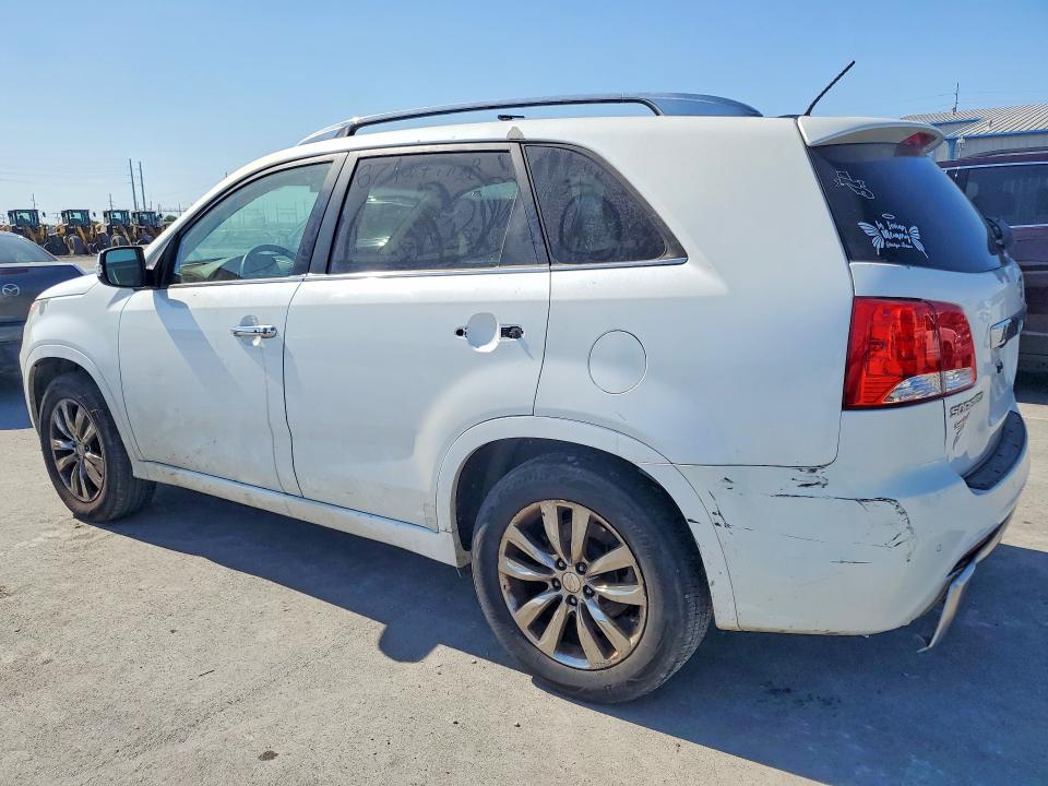 2013 Kia Sorento VIN 5XYKW4A2XDG384545 COPART salvage auction — FRONT END, Ok - Certificate Of Title, sold $1,250 on 2026-07-31 (photo 2)