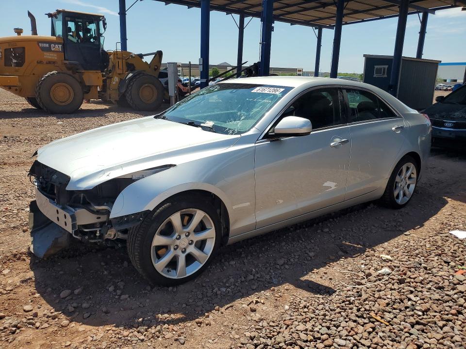 2016 Cadillac Cts VIN 1G6AA5RX1G0112771 COPART salvage auction — FRONT END, AZ - CERT OF TITLE - SALVAGE, sold $2,100 on 2026-07-28 (photo 1)