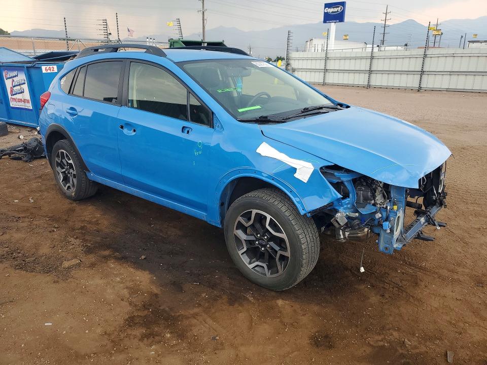 2017 Subaru Xv VIN JF2GPABC4H8210770 COPART salvage auction — FRONT END, Co - Salvage Title, sold $325 on 2026-07-27 (photo 4)