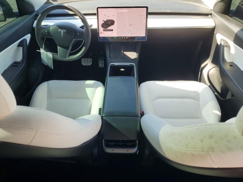 2021 Tesla Model y VIN 5YJYGDEF6MF251339 COPART salvage auction — REAR END, Nv - Salvage Title, sold $525 on 2026-07-21 (photo 8)