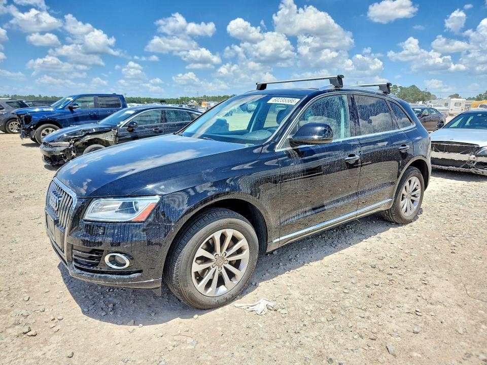 2015 Audi Q5 VIN WA1LFAFP0FA039254 COPART salvage auction — MECHANICAL, Tx - Certificate Of Title, sold $2,100 on 2026-07-13 (photo 1)