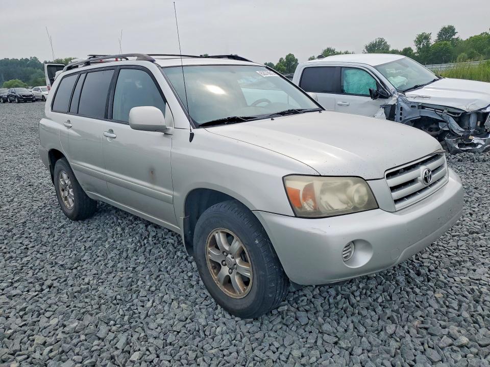 2006 Toyota Highlander VIN JTEEP21A360157188 COPART salvage auction — FRONT END, Oh - Certificate Of Title, sold $1,150 on 2026-08-03 (photo 4)