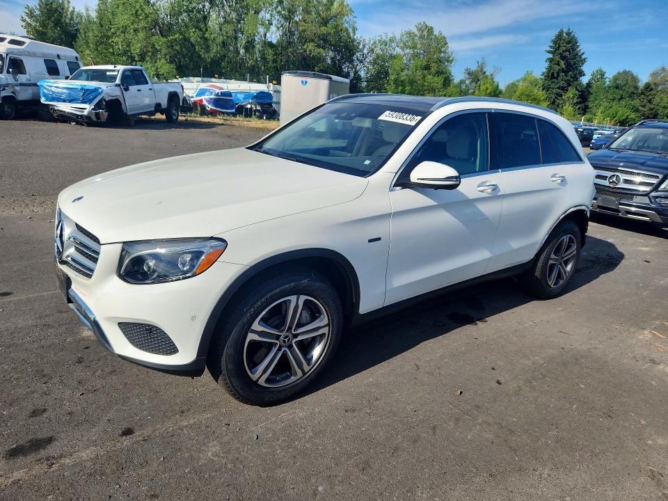 2019 Mercedes-benz VIN WDC0G5EBXKF546284 COPART salvage auction — FRONT END, Or - Salvage Title Certificate, sold $8,800 on 2026-08-17 (photo 1)