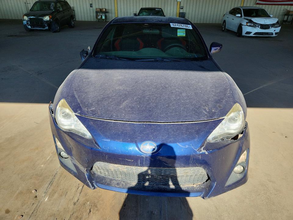 2016 Scion Fr-s VIN JF1ZNAA14G8707819 COPART salvage auction — FRONT END, AZ - CERTIFICATE OF TITLE (P), sold $900 on 2026-07-27 (photo 5)