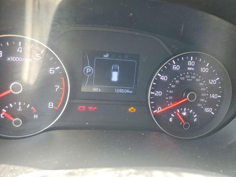 2018 Kia Sportage VIN KNDPMCAC5J7446196 COPART salvage auction — MINOR DENT/SCRATCHES, Fl - Certificate Of Title, sold $3,000 on 2026-07-28 (photo 9)