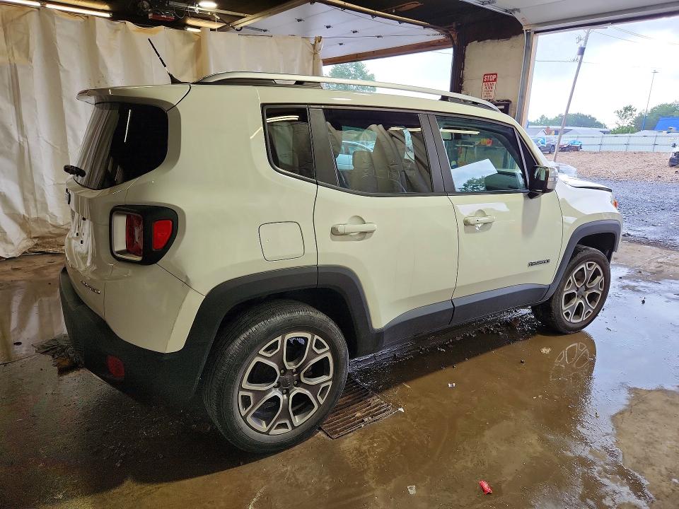 2016 Jeep Renegade VIN ZACCJBDT5GPD32028 COPART salvage auction — FRONT END, Pa - Certificate Of Salvage, sold $2,200 on 2026-07-16 (photo 3)