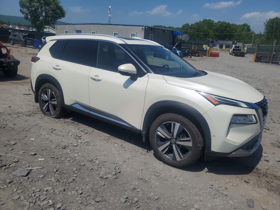 2021 Nissan Rogue VIN JN8AT3DD9MW319446 COPART salvage auction — REAR END, PA - CERTIFICATE OF SALVAGE, sold $8,700 on 2026-07-29 (photo 4)