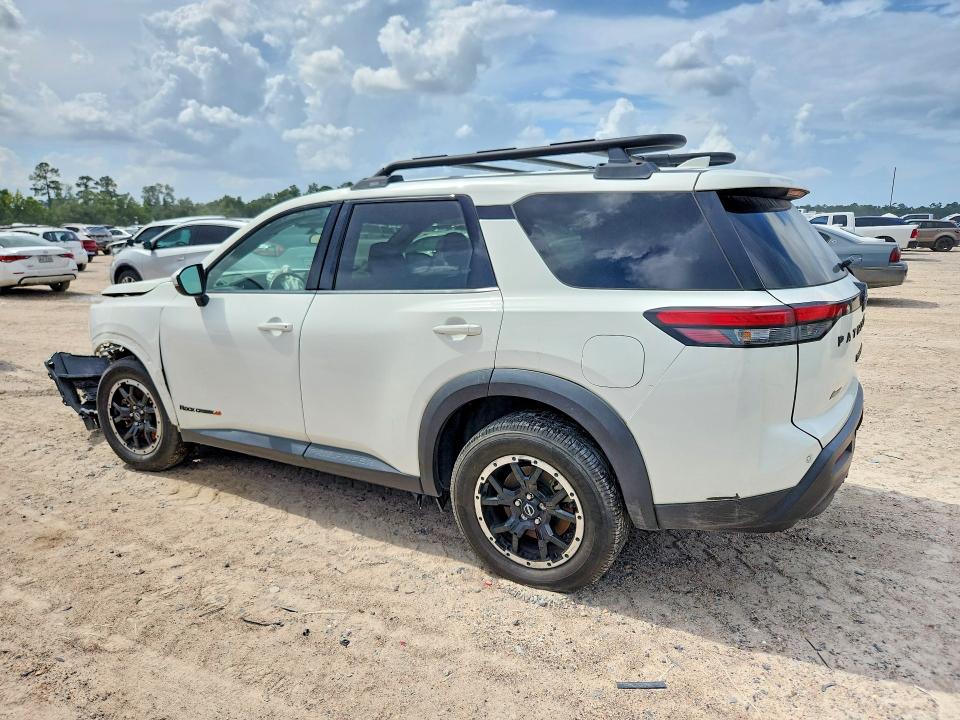 2023 Nissan Pathfinder VIN 5N1DR3BD5PC258107 COPART salvage auction — FRONT END, Tx - Salvage Vehicle Title, sold $11,800 on 2026-07-28 (photo 2)