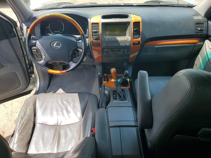 2004 Lexus Gx 470 VIN JTJBT20X640060618 COPART salvage auction — MINOR DENT/SCRATCHES, WI - CERTIFICATE OF TITLE, sold $3,900 on 2026-07-14 (photo 8)