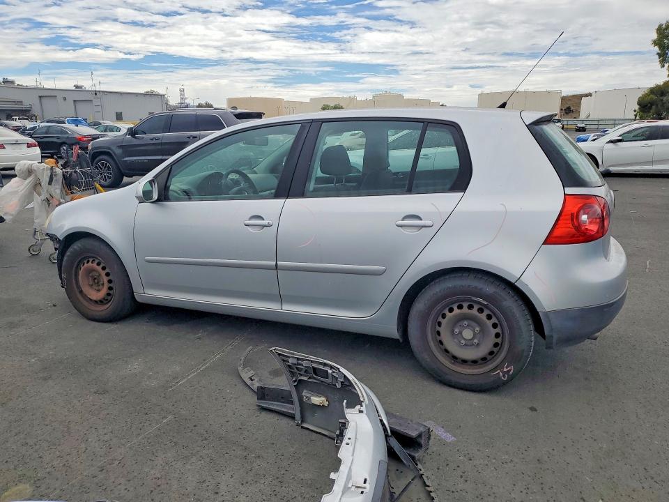 2009 Volkswagen Rabbit VIN WVWDB71K49W138591 COPART salvage auction — FRONT END, CA - SALVAGE CERTIFICATE, sold $425 on 2026-07-27 (photo 2)
