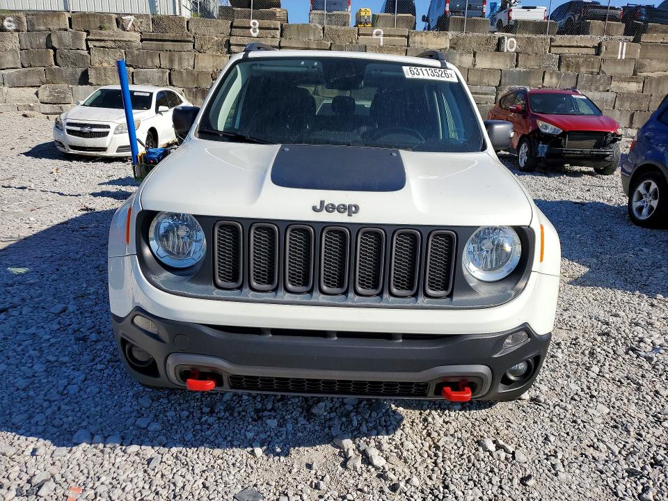 2018 Jeep Renegade VIN ZACCJBCBXJPH93015 COPART salvage auction — WATER/FLOOD, Oh - Cert Of Title-Salvage Flood, sold $7,100 on 2026-08-14 (photo 5)