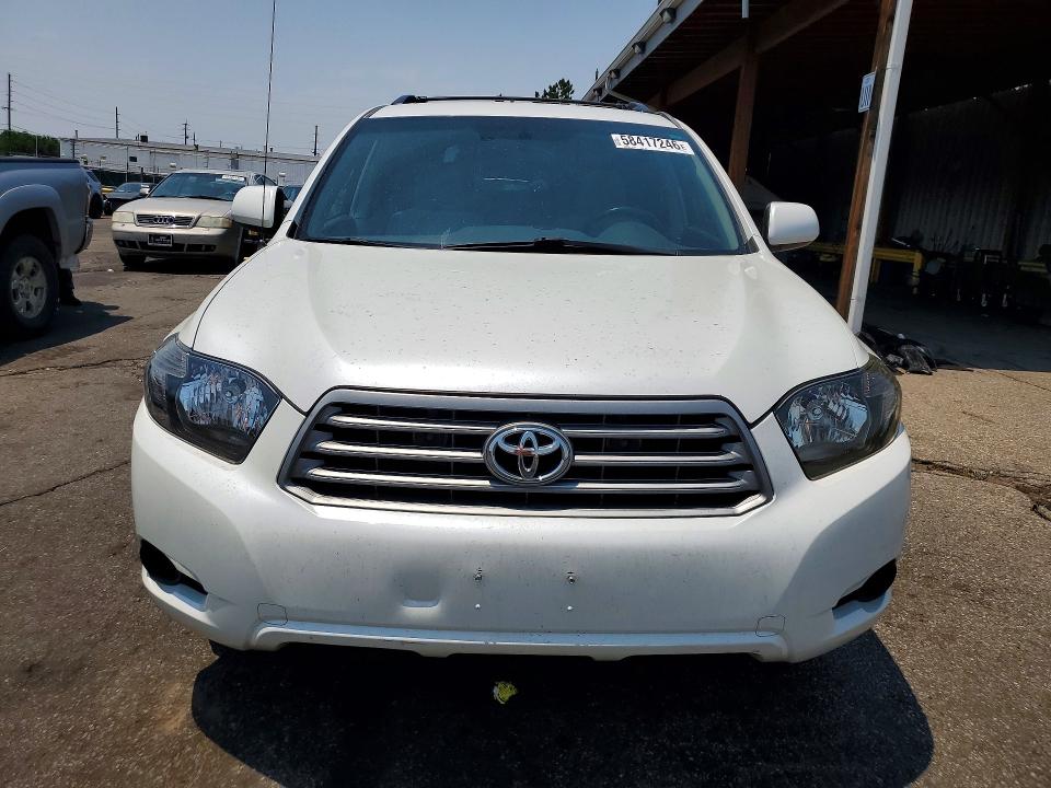 2009 Toyota Highlander VIN JTEDA41AX92005247 COPART salvage auction — REAR END, CO - PUBLIC - SALVAGE TITLE (P), sold $1,100 on 2026-07-14 (photo 5)