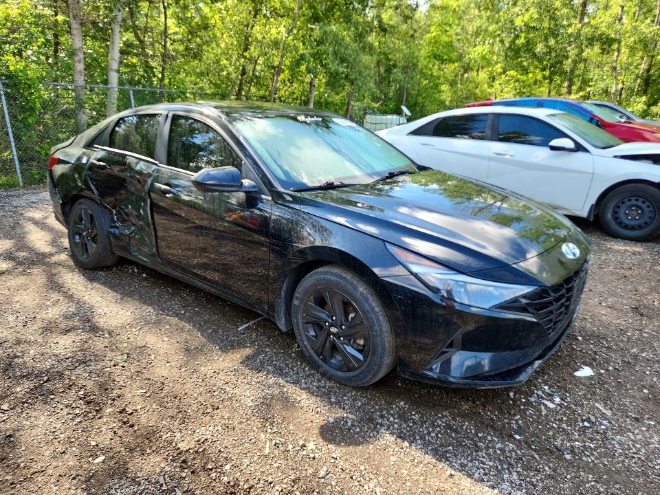 2023 Hyundai Elantra VIN KMHLM4AG4PU609935 COPART salvage auction — SIDE, ON - PERMIT NO BRAND - UNFIT, sold $675 on 2026-07-21 (photo 4)