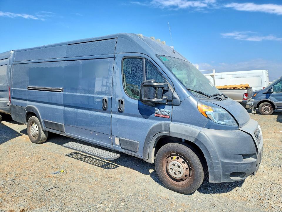 2021 Ram Promaster 3500 VIN 3C6MRVJGXME535891 COPART salvage auction — SIDE, CA - DIS/DLR/EXP ONLY CLEAN TITLE, sold $125 on 2026-07-28 (photo 4)