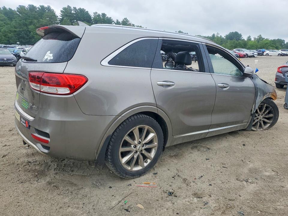 2017 Kia Sorento VIN 5XYPKDA58HG307710 COPART salvage auction — BURN, Ma - Cert Of Title-Salvage, sold $175 on 2026-07-16 (photo 3)