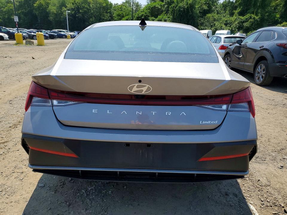 2025 Hyundai Elantra VIN KMHLP4DG4SU027071 COPART salvage auction — FRONT END, CT - CERTIFICATE OF TITLE, sold $10,300 on 2026-07-22 (photo 6)