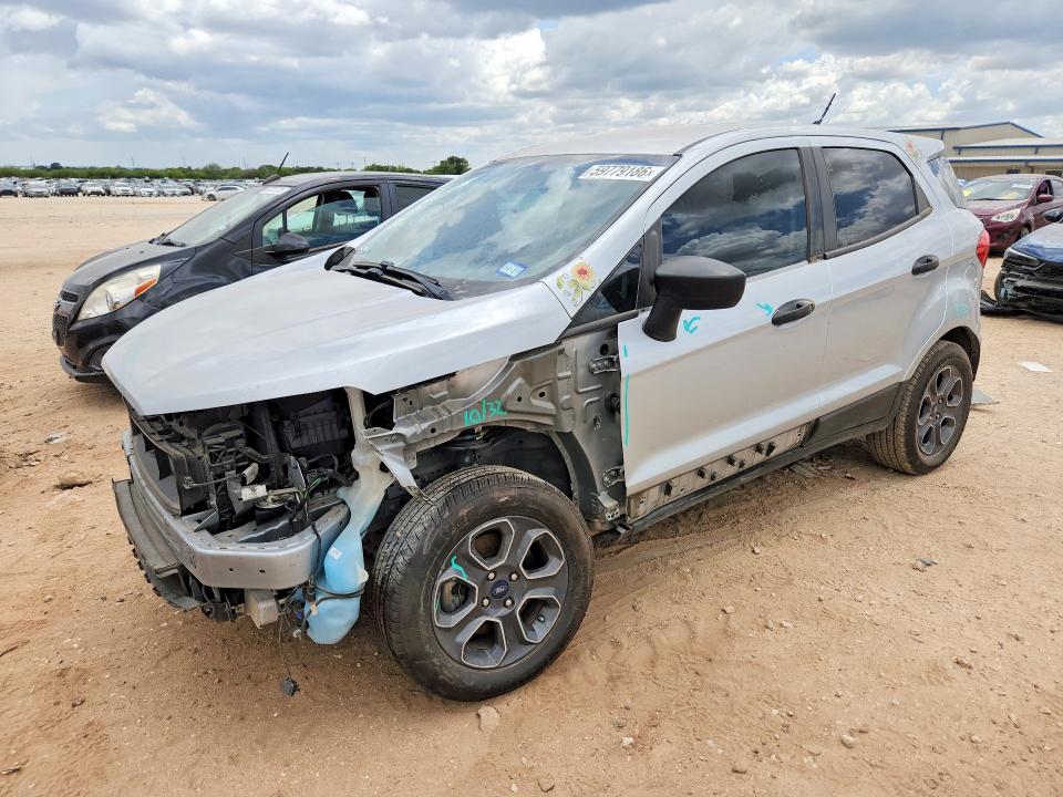 2021 Ford Ecosport VIN MAJ3S2FE5MC425374 COPART salvage auction — FRONT END, Tx - Salvage Vehicle Title, sold $150 on 2026-07-30 (photo 1)