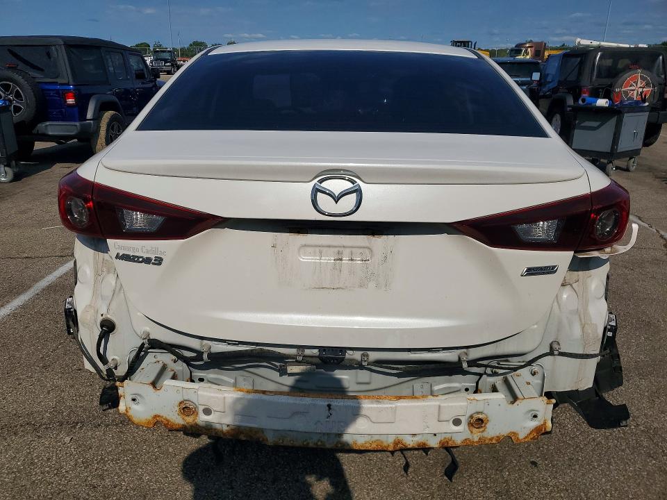 2014 Mazda 3 VIN JM1BM1V71E1180633 COPART salvage auction — FRONT END, Oh - Cert Of Title-Salvage, sold $875 on 2026-07-31 (photo 6)