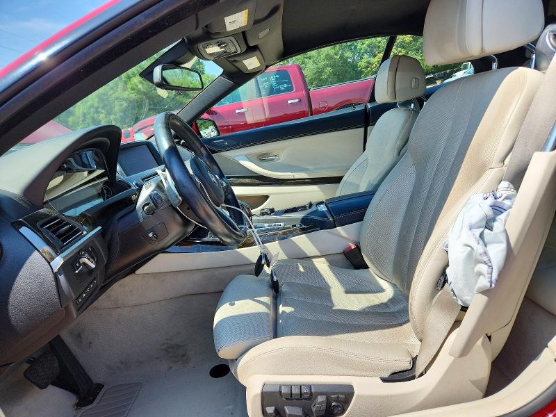 2015 BMW 6 series VIN WBAYP5C58FD873125 COPART salvage auction — SIDE, NC - SALVAGE CERTIFICATE OF TITLE, sold $2,150 on 2026-07-27 (photo 7)