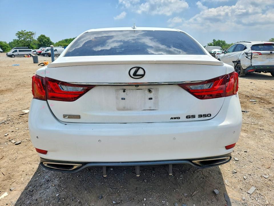 2015 Lexus Gs VIN JTHCE1BL1FA003809 COPART salvage auction — FRONT END, MD - CERT OF SALVAGE > 75% DAMAGE, sold $700 on 2026-07-30 (photo 6)