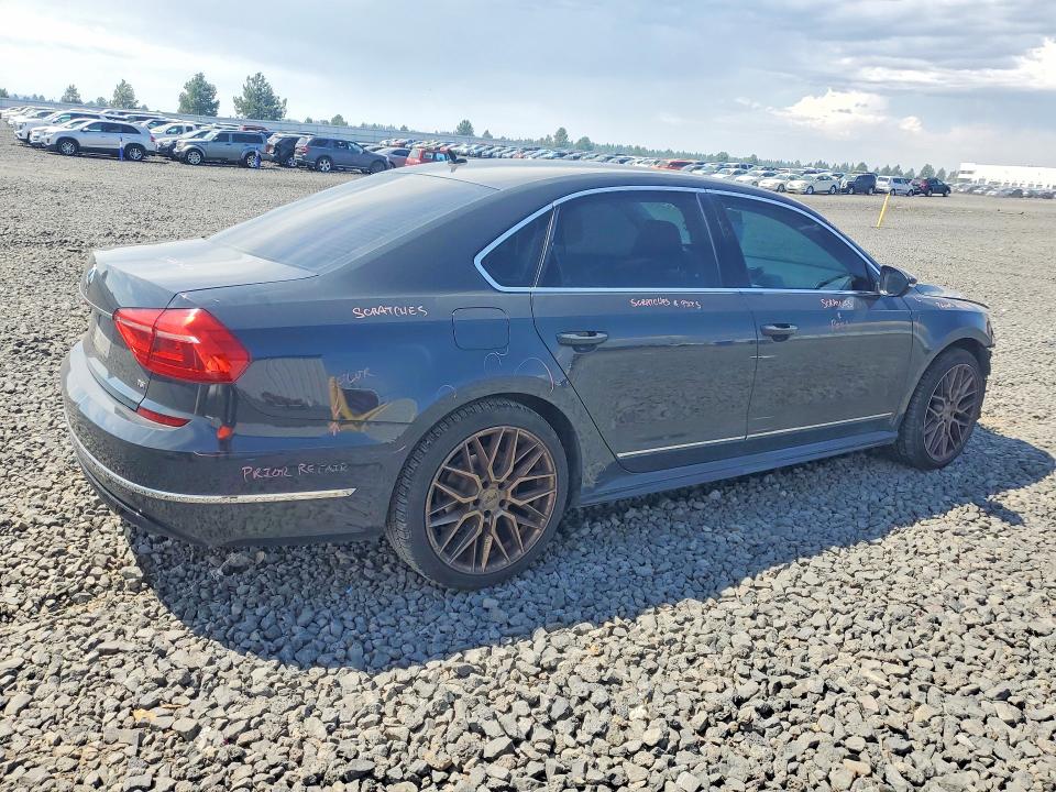 2016 Volkswagen Passat VIN 1VWAT7A31GC043569 COPART salvage auction — FRONT END, Wa - Bill Of Sale, sold $1,450 on 2026-08-05 (photo 3)