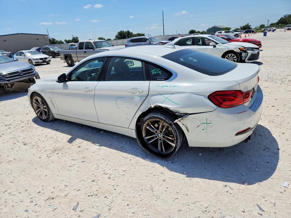 2018 BMW 4er VIN WBA4J1C54JBG76498 COPART salvage auction — SIDE, Tx - Salvage Vehicle Title, sold $4,750 on 2026-08-06 (photo 2)