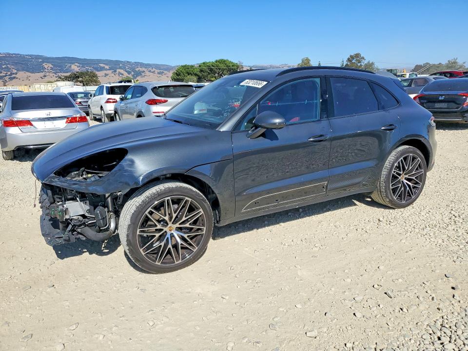 2024 Porsche Macan VIN WP1AA2A58RLB00431 COPART salvage auction — FRONT END, Ca - Salvage Certificate, sold $24,500 on 2026-08-06 (photo 1)