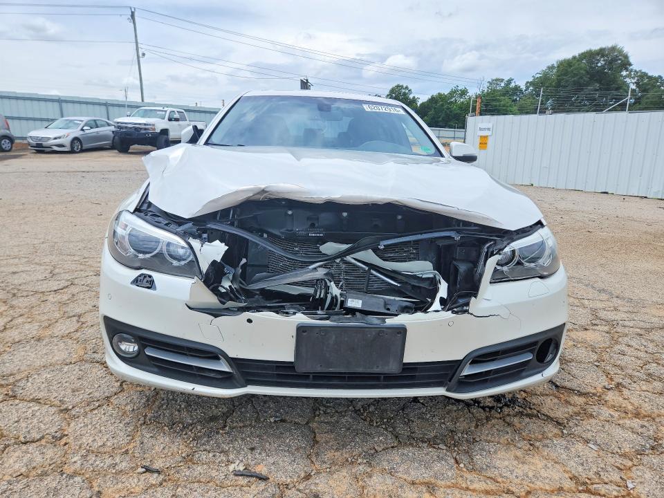2015 BMW 5er VIN WBA5A7C5XFD623675 COPART salvage auction — FRONT END, Va - Cert Of Title - Salvage, sold $2,100 on 2026-08-21 (photo 5)