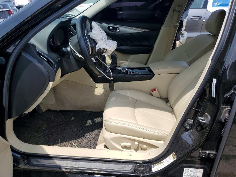 2020 Infiniti Q50 VIN JN1EV7AR3LM251611 COPART salvage auction — FRONT END, IN - CERTIFICATE OF TITLE, sold $1,450 on 2026-07-20 (photo 7)