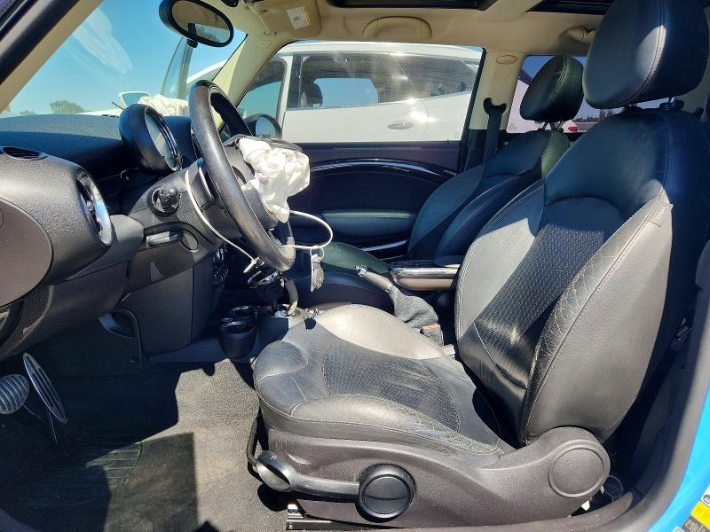 2013 Mini Cooper VIN WMWSV3C55DT389089 COPART salvage auction — FRONT END, Ca - Salvage Certificate (P), sold $400 on 2026-07-16 (photo 7)
