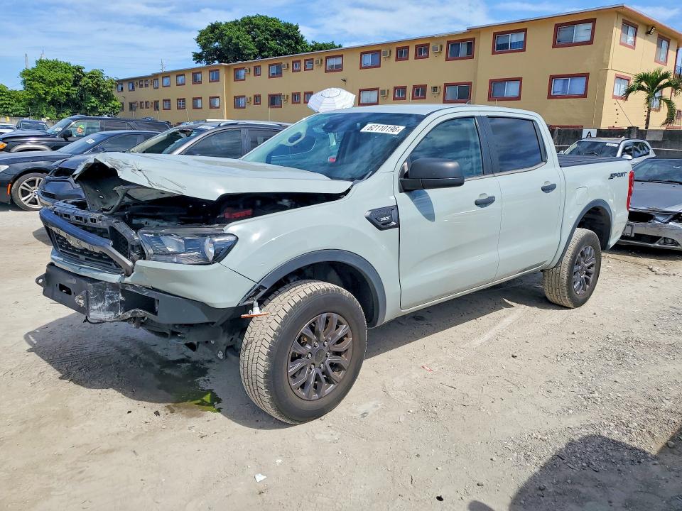 2022 Ford Ranger VIN 1FTER4EH6NLD41670 — COPART salvage auction photo