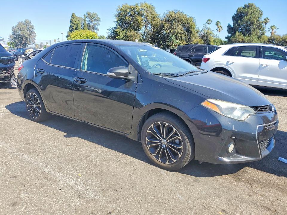 2015 Toyota Corolla VIN 5YFBURHE7FP180044 COPART salvage auction — VANDALISM, Ca - Salvage Certificate, sold $60 on 2026-07-21 (photo 4)