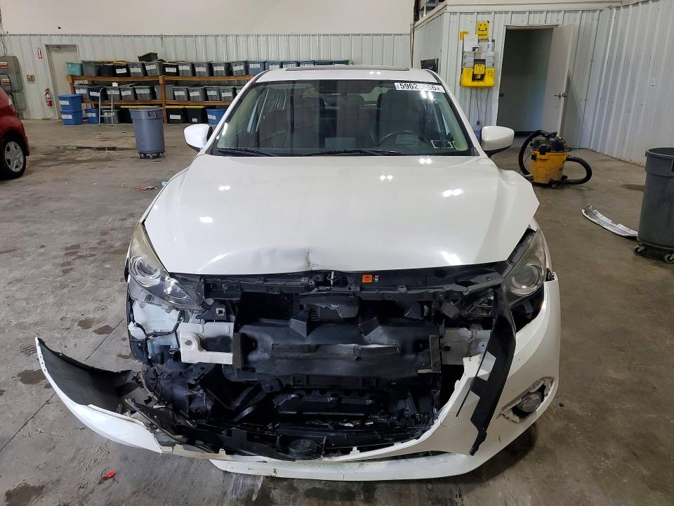 2015 Mazda 3 VIN JM1BM1L30F1263648 COPART salvage auction — FRONT END, NY - MV-907A SALVAGE CERTIFICATE, sold $1,200 on 2026-07-22 (photo 5)