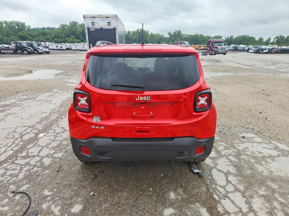 2023 Jeep Renegade VIN ZACNJDB19PPP39921 COPART salvage auction — FRONT END, Mo - Salvage Certificate Of Title, sold $2,550 on 2026-08-18 (photo 6)