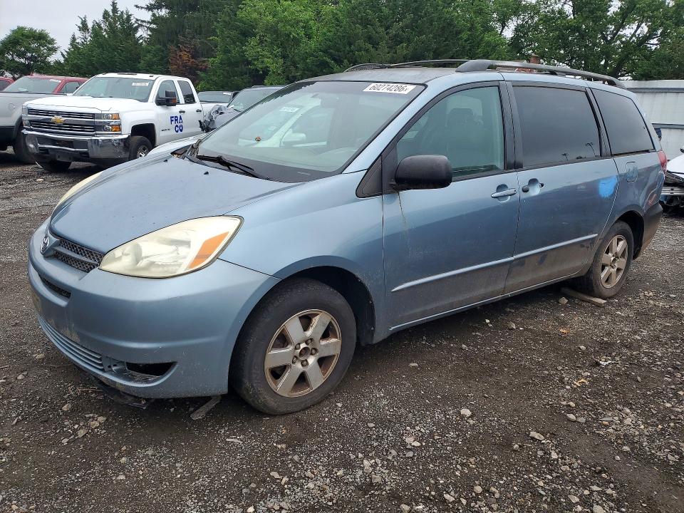 2005 Toyota Sienna VIN 5TDZA23C75S265542 COPART salvage auction — MECHANICAL, MD - CERTIFICATE OF TITLE, sold $525 on 2026-07-13 (photo 1)