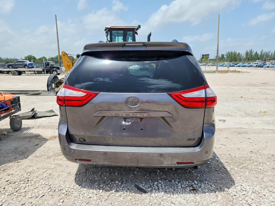 2016 Toyota Sienna VIN 5TDYK3DC0GS721834 COPART salvage auction — FRONT END, FL - CERT OF TITLE SLVG REBUILDABLE, sold $2,300 on 2026-07-23 (photo 6)