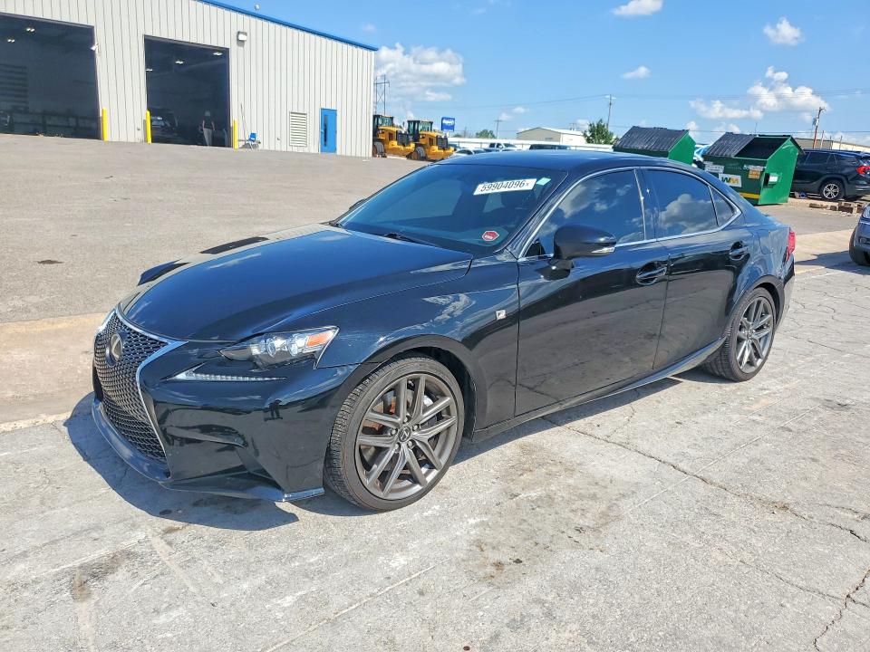 2015 Lexus Is VIN JTHCE1D27F5006355 COPART salvage auction — SIDE, Ok - Cert Of Title-Salvage, sold $450 on 2026-07-21 (photo 1)