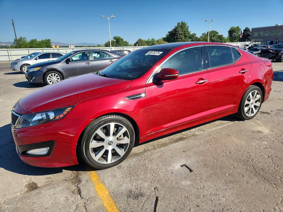 2012 Kia Optima VIN 5XXGR4A69CG082974 COPART salvage auction — SIDE, Co - Certificate Of Title, sold $1,550 on 2026-07-25 (photo 1)