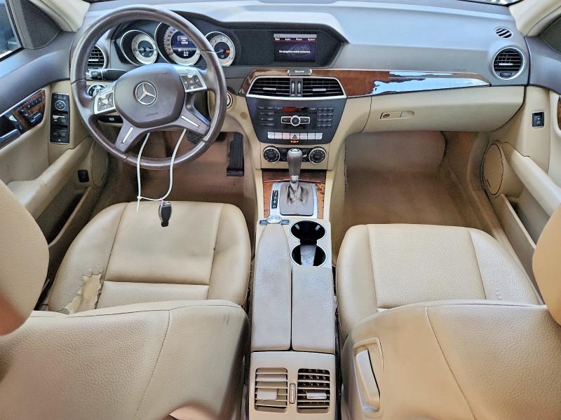 2013 Mercedes-benz VIN WDDGF4HB9DR294337 COPART salvage auction — FRONT END, Ga - Cert Of Title-Salvage, sold $525 on 2026-08-11 (photo 8)