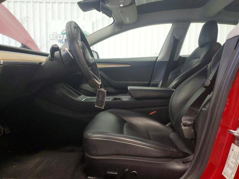 2022 Tesla Model 3 VIN 5YJ3E1EA8NF290387 COPART salvage auction — FRONT END, Fl - Dealer Only Clean Title, sold $150 on 2026-08-03 (photo 7)