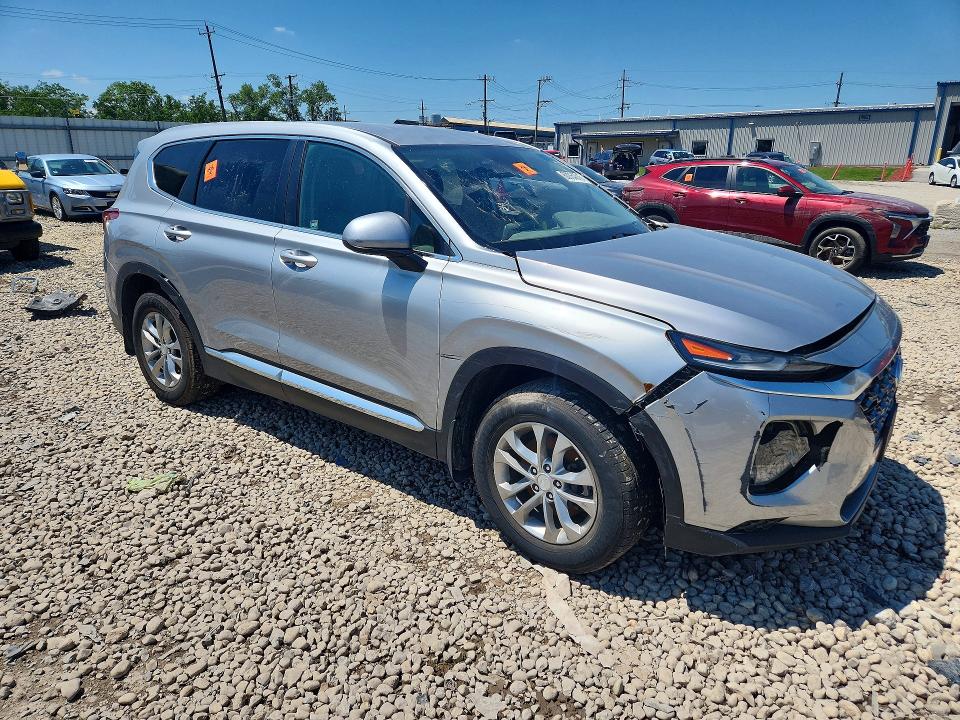 2020 Hyundai Santa fe VIN 5NMS23AD6LH198707 COPART salvage auction — FRONT END, Il - Certificate Of Title (P), sold $4,700 on 2026-07-31 (photo 4)