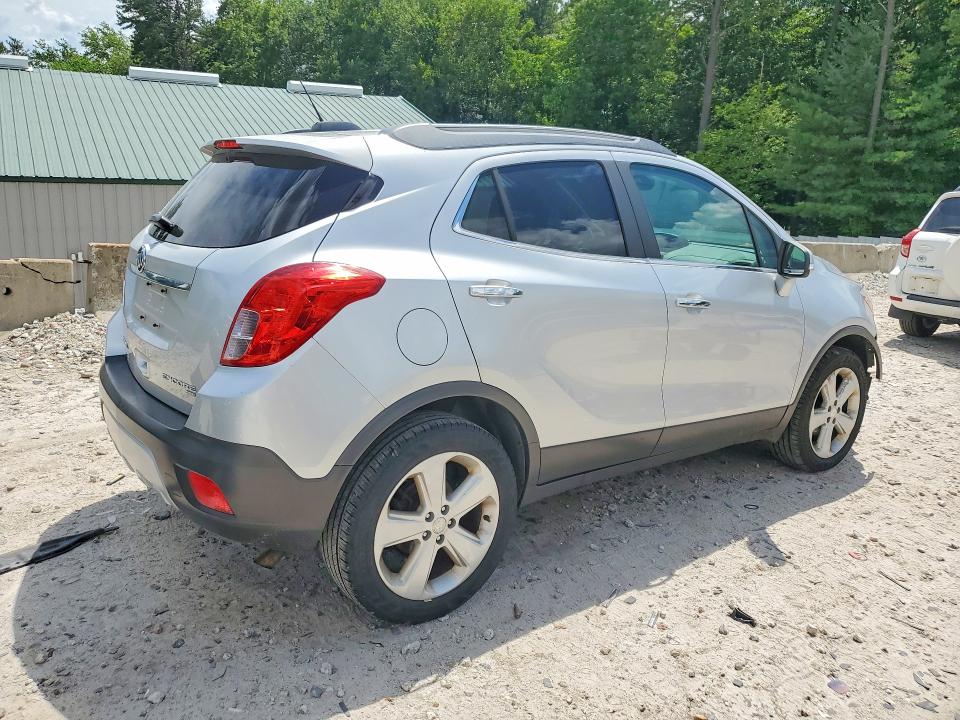 2016 Buick Encore VIN KL4CJGSB5GB519605 COPART salvage auction — FRONT END, Ma - Cert Of Title-Reconstrctd Coll, sold $925 on 2026-07-22 (photo 3)