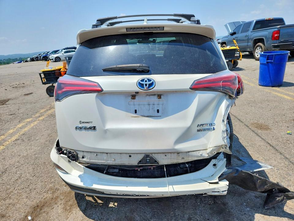 2018 Toyota VIN JTMDJREV9JD210078 COPART salvage auction — REAR END, Pa - Certificate Of Salvage, sold $2,900 on 2026-07-28 (photo 6)